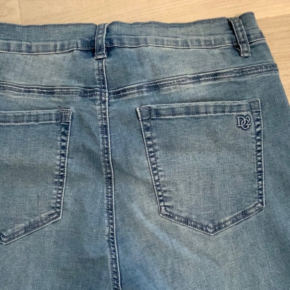 NWT DG2 DIANE GILMAN SKINNY JEANS 10 TALL - Picture 6 of 6